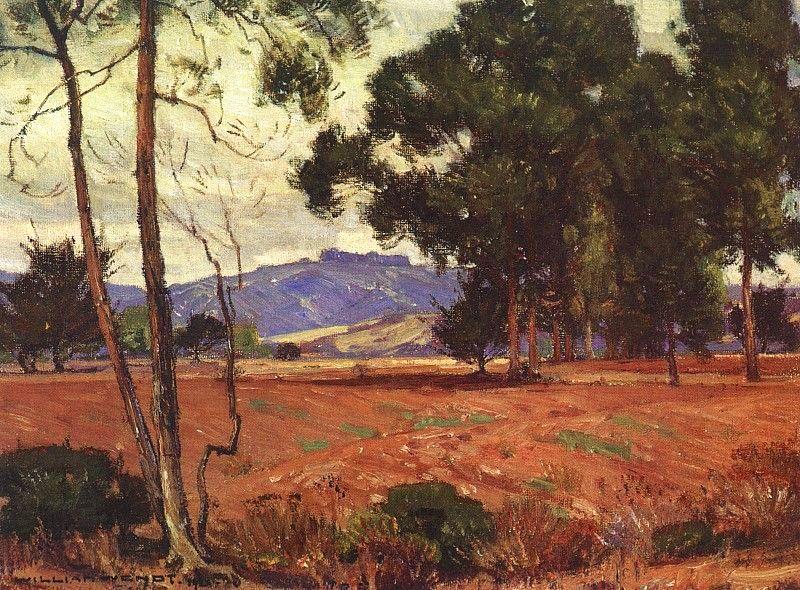 William Wendt Before the Rains